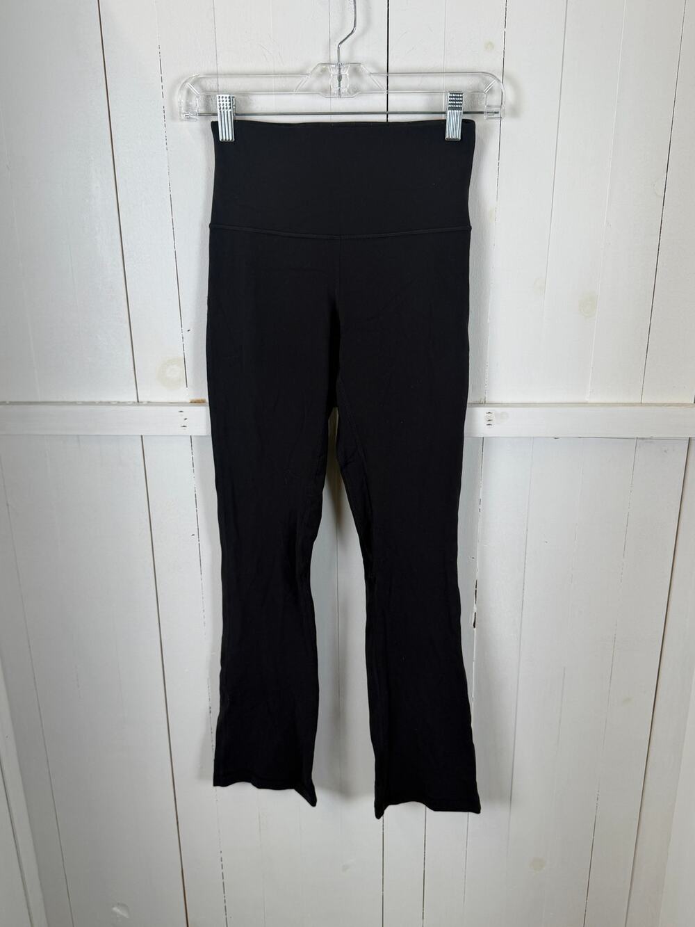 Lululemon Black Sweatpants Women's Size 4 Nylon Excellent